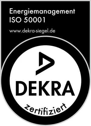 DEKRA zertifiziert nach ISO 50001